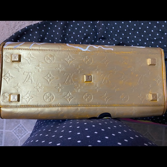 Custom painted Authentic Louis Vuitton Vernis Bag - Picture 13 of 16